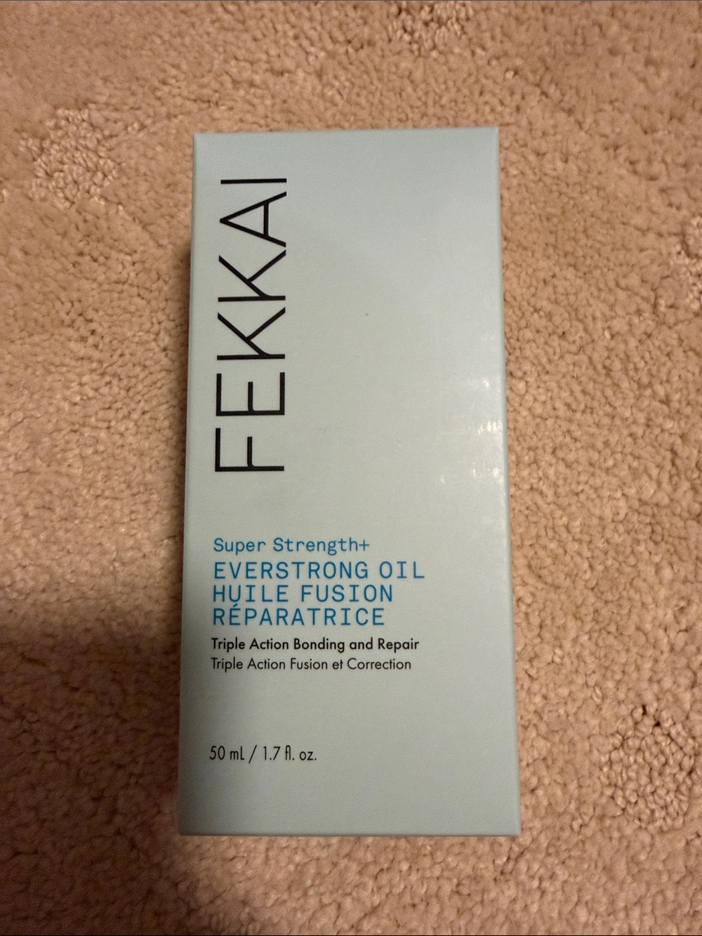 New in Box Fekkai Super Strength+ Everstrong Oil - Triple Action Bonding